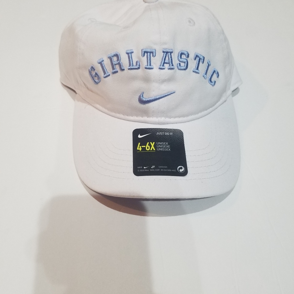 Nike Blue/White"Girltastic" Baseball Cap NWT
